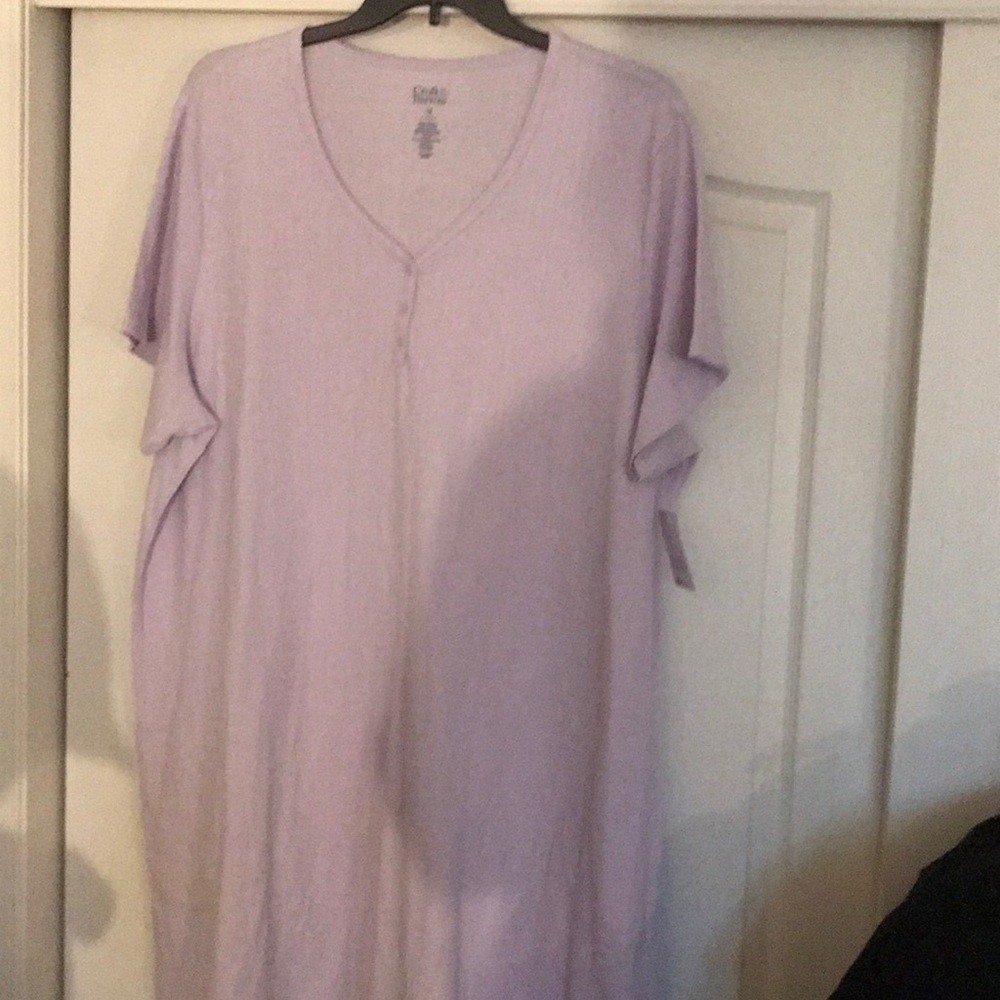 Nwt Sz 3x lilac nightshirt Croft & barrow